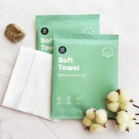 소프트 일회용수건 샤워타올 30매