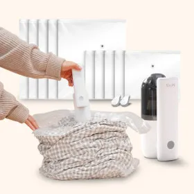 컴팩 진공 리빙 압축팩 10장 멀티 압축기 세트