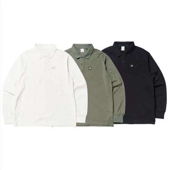 아이더 남성 키네틱 긴팔 폴로 티셔츠