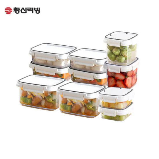 스카이락 밀폐용기 5종 5종 10개 세트