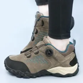 티와이 남/여 가죽 생활방수 다이얼 등산화 트레킹화 운동화