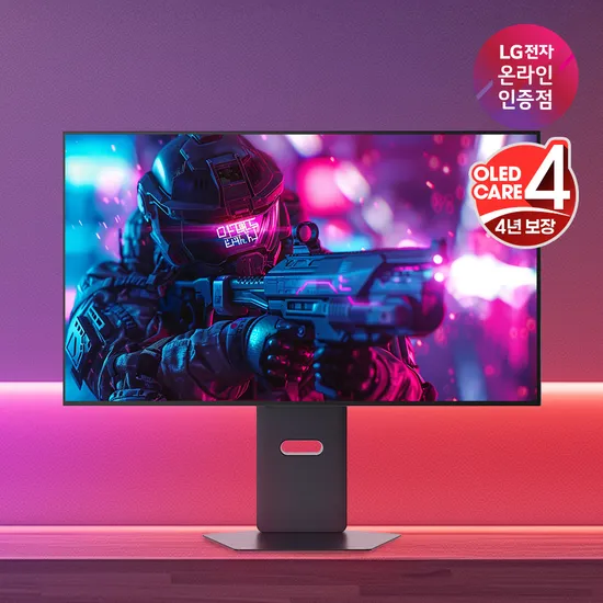 LG OLED Care 4년보장 LG 32GX850A 32인치 올레드 4K 게이밍모니터 패널 4년 보증 서비스 안내