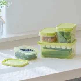 숨프레시 냉장고 보관용기 1인가구세트 5종