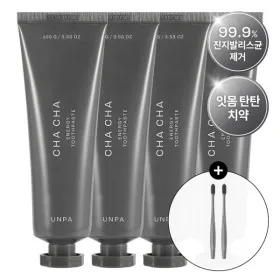 언파 차차 에너지 잇몸 치약 100g 4개 차차칫솔 2개 커피쿠폰