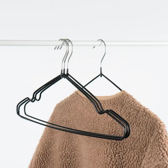 논슬립 녹슬지 않는 크롬스틸 얇은 옷걸이 30개