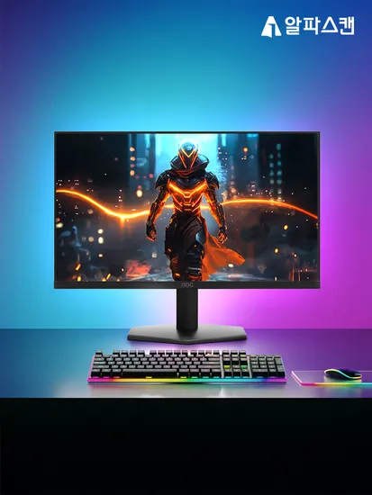 알파스캔 AOC Q27G11 QHD 180 FAST IPS HDR 10 게이밍 모니터