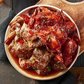 국내산 간장게장 500g 양념게장 500g 한입게장