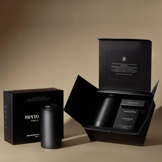 피톤치드 차량용 방향제 블랙컬러 외 3종 컬러 택1