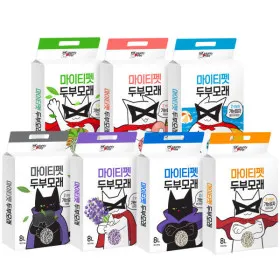 마이티펫 대용량 고양이 두부모래 40L (8L X 5개입)