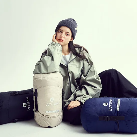 루앤 거위털 1500g 사계절 구스 침낭