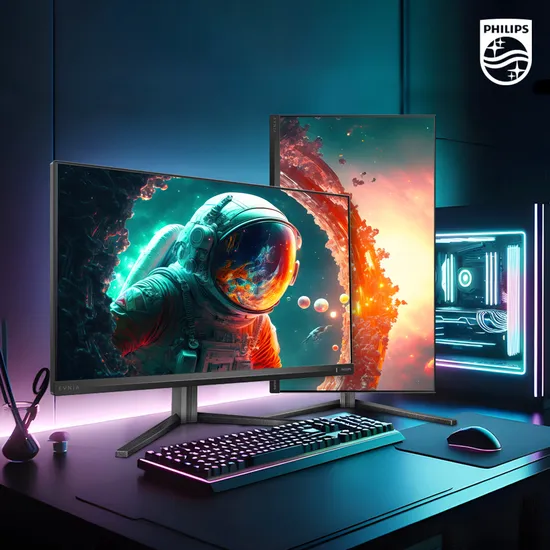 필립스 에브니아 27M2N5800P 4K UHD 듀얼 모드 480Hz 게이밍 모니터