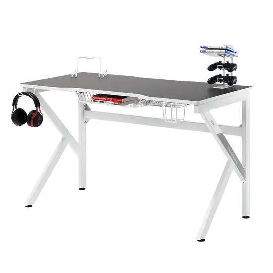 GD001 1200 화이트 게이밍책상