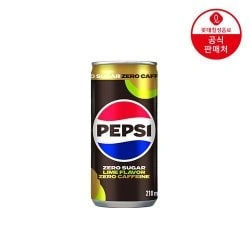 펩시제로 제로카페인 라임향 210ml 30캔 11,832원 외