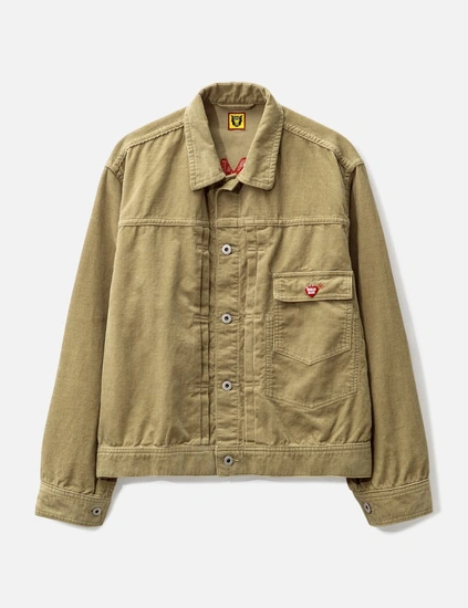 휴먼메이드 닥스훈트 코듀로이 워크 자켓