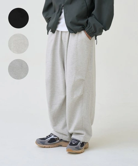 토피 사이드 턱 스웻 팬츠 9,900원