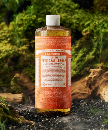 닥터 브로너스 [페이스&바디클렌저] 티트리 퓨어 캐스틸 솝 950ml