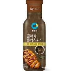 청정원 돈카츠 소스 250g / 1,780원
