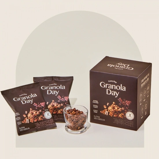 기한임박) 그래놀라데이 다크초콜릿 30g x 5봉 x 10박스