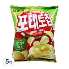 포테토칩 60g, 5개 4,960원 / 맛동산 70g 4개 3,420원
