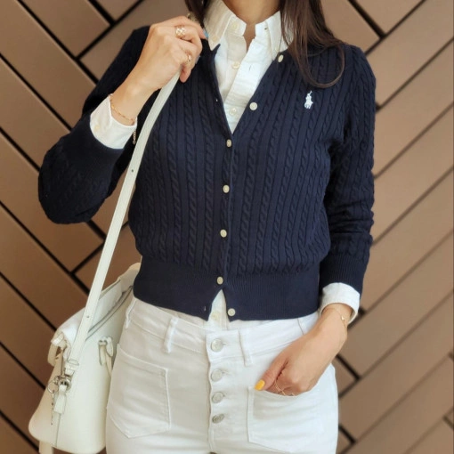 조공용 폴로 가디건 6.5