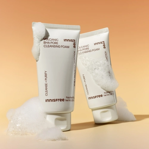 화산송이 모공 바하 클렌징 폼 150g 2개 리스탁
