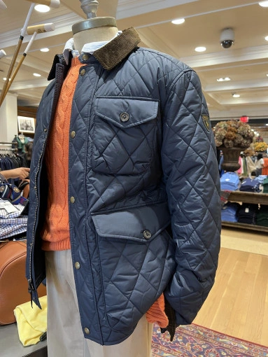 폴로 코듀로이 퀼팅 자켓, RL로고 후드티 곡괭이