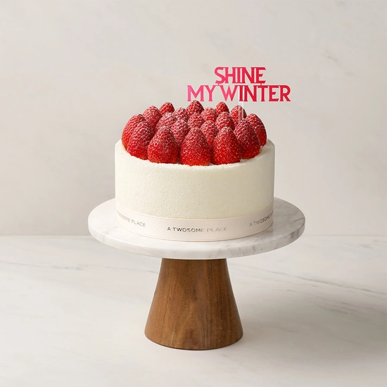 투썸 화이트 스초생 케이크 교환권 29,300원