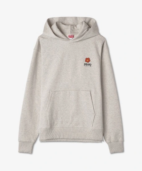 무신사부티크 겐조 보케 플로워 로고 후디 그레이, 핑크 무관세딜