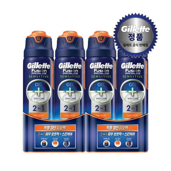 질레트 프로글라이드젤 4개 14,900원