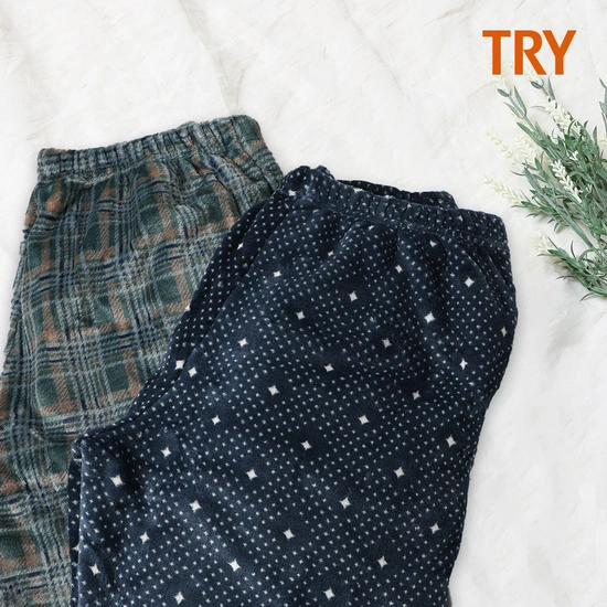 트라이 밍크 파자마 잠옷 팬츠 8,940원