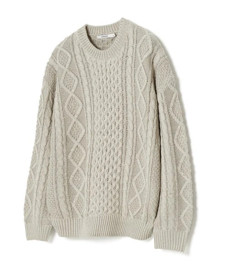 키뮤어 케이블니트 그레이 9990원