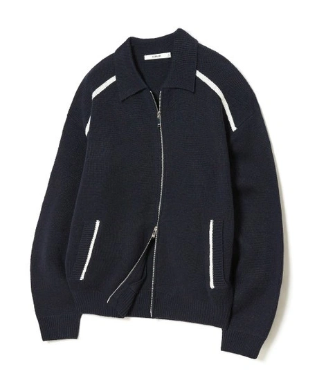 키뮤어 울 헤비웨이트 니트 블루종 9,990원