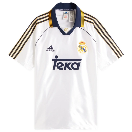 ADIDAS REAL MADRID 99/00 HOME JERSEY
