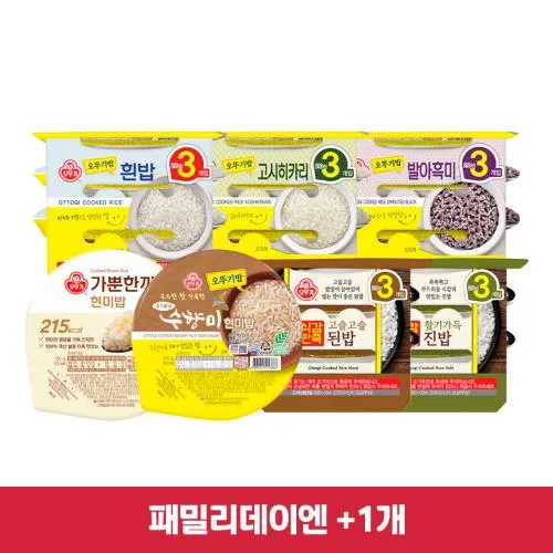 오뚜기밥 210g 72개 개당 533원