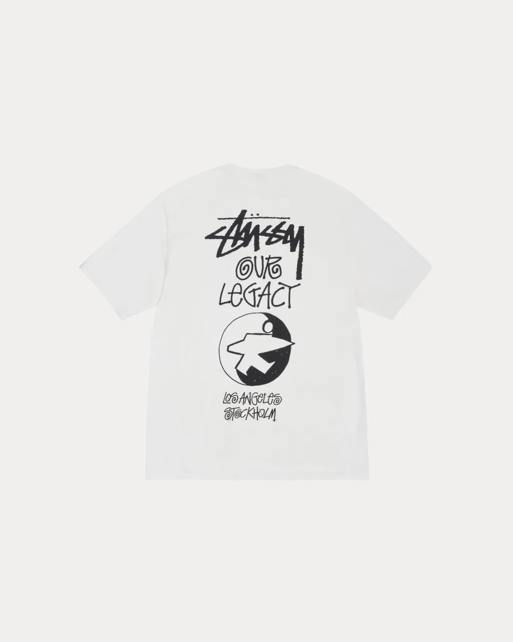 스투시X아워레가시 워크샵 반팔티셔츠 7.4