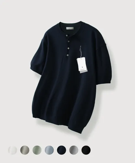 무드인사이드 워셔블 헨리넥 니트 12.900원 무배