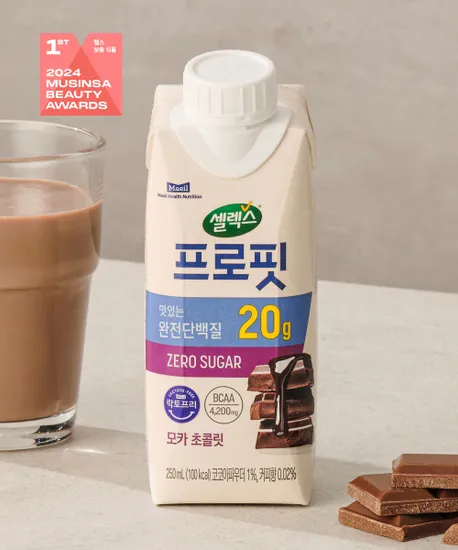 셀렉스 프로핏 초콜릿, 바닐라 18개 18820원