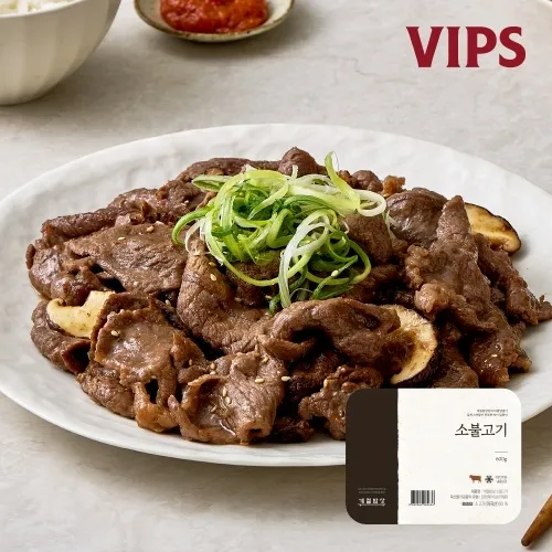 계절밥상 소불고기 600g 4팩