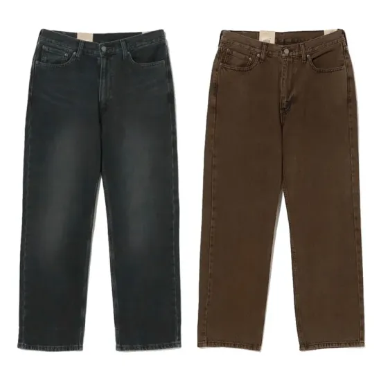 빔즈 x 리바이스 565 블랙, 브라운