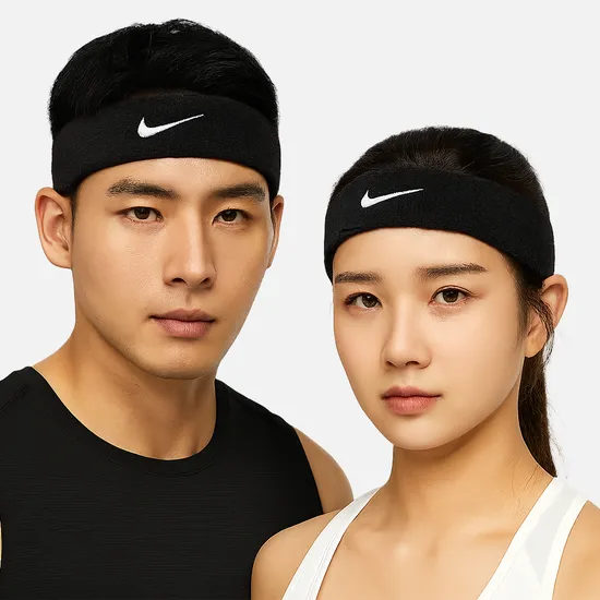 나이키 스우시 헤어밴드