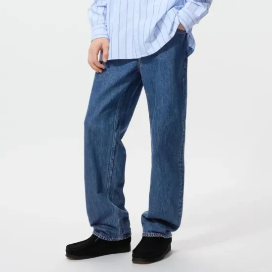 유니클로 JW앤더슨 스트레이트 진 4.4