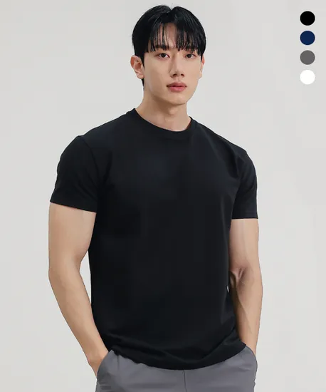 몰든 프리미엄 머슬핏 무지 티셔츠