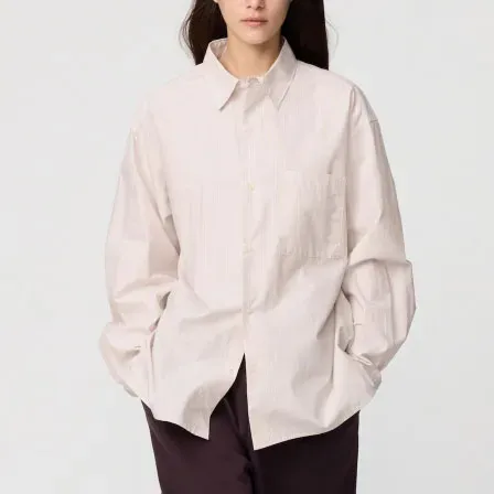 유니클로 C 브로드 오버사이즈 셔츠