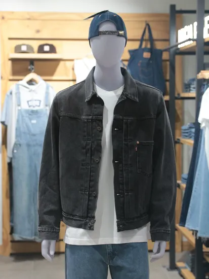 리바이스 타입1 스톤워시 트러커 자켓