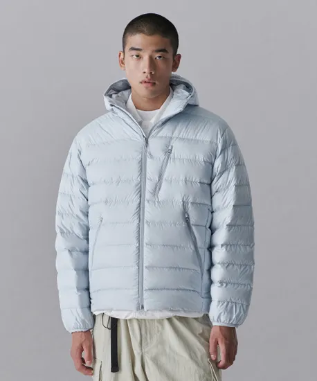 시티 레저 후디드 라이트 다운 재킷