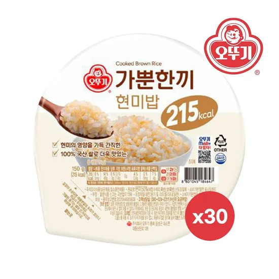 오뚜기 현미밥 150g 30개