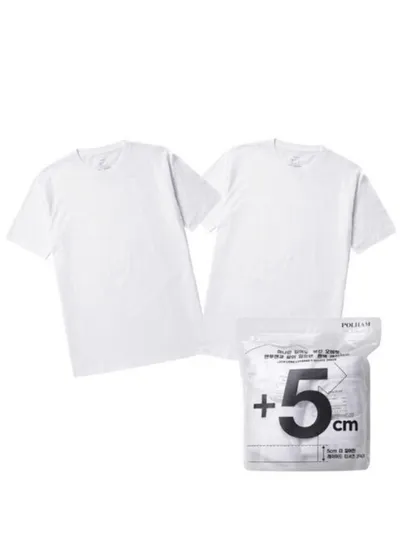 폴햄 레이어드 반팔티셔츠 2장