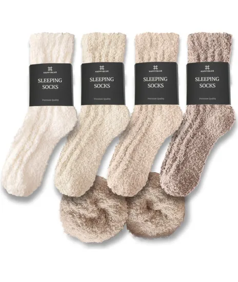 털빠짐없는 수면양말 4종 세트