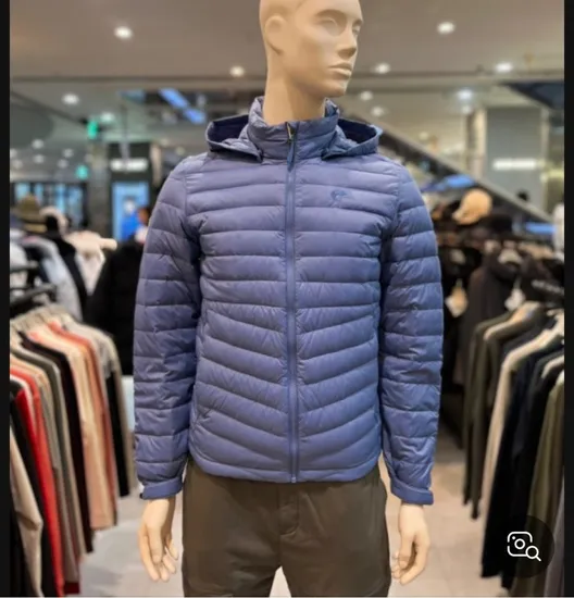 네파 구스다운 경량점퍼 곡괭이