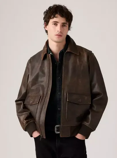 리바이스 클레이튼 레더자켓 119.4$ 외